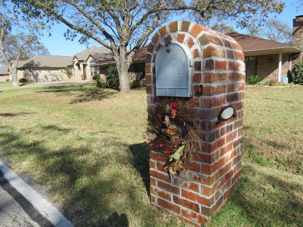 Brick Mailbox Replacement in Rockwall