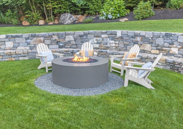 Stone Wall Installation in Rockwall