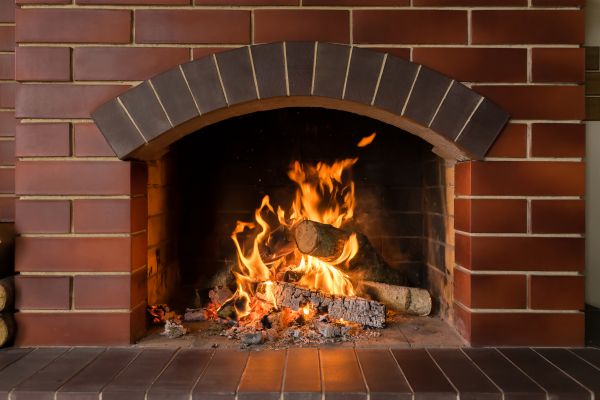 Brick Fireplace Installation in Rockwall