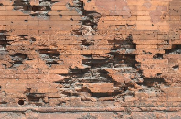 Damaged Brick Repair in Rockwall