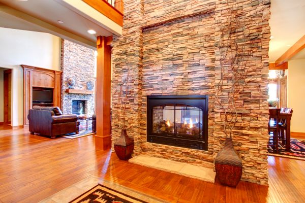 Stone Hearth Installation in Rockwall