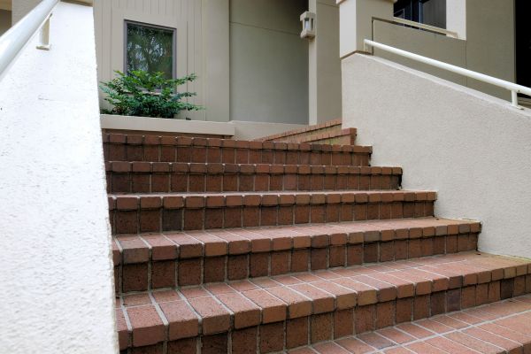 Entryway Brick Repair in Rockwall
